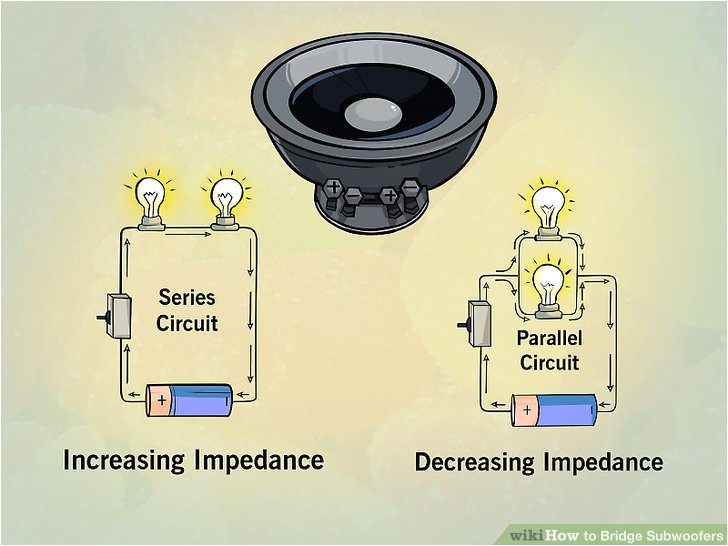1 Ohm Stable Wiring Diagram 3 Ways to Bridge Subwoofers Wikihow 1 Ohm Stable Wiring Diagram 3 Ways to Bridge Subwoofers Wikihow