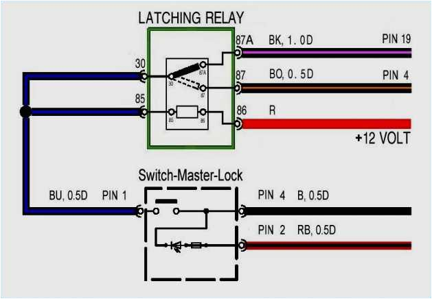 12v Latching Relay Wiring Diagram Spdt Relay Wiring Diagram Wiring Diagrams