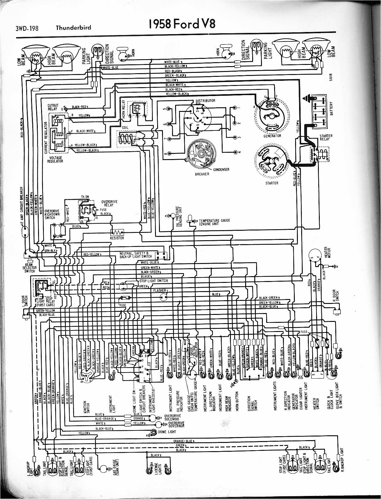 1957 ford Fairlane Wiring Diagram 1957 ford Wiring Harness Wiring Diagram Sample