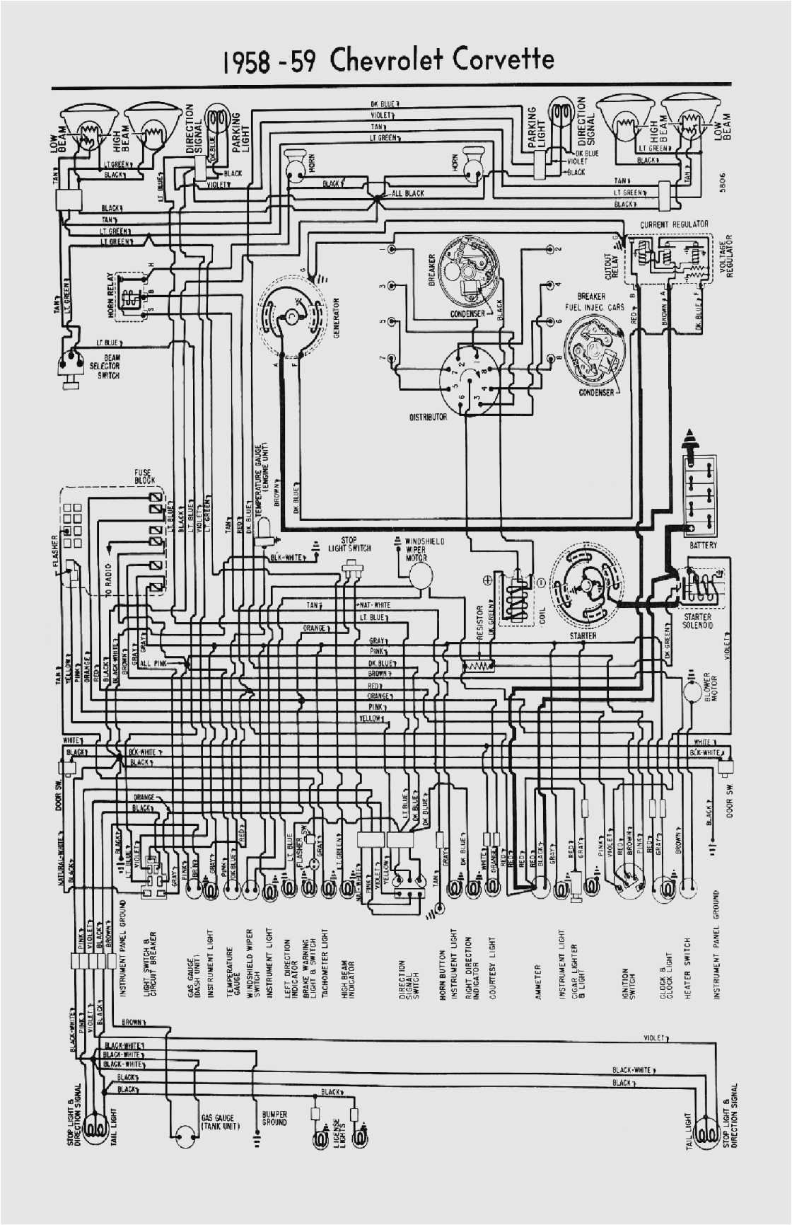 1959 Chevy Truck Wiring Diagram Wiring Diagram for 1959 Chevy Pickup Wiring Diagram Note