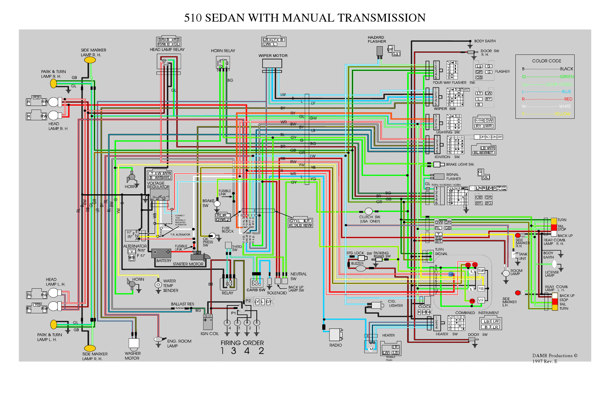1972 Datsun 510 Wiring Diagram 57 Chevy Ez Wiring Diagram Wiring Diagram