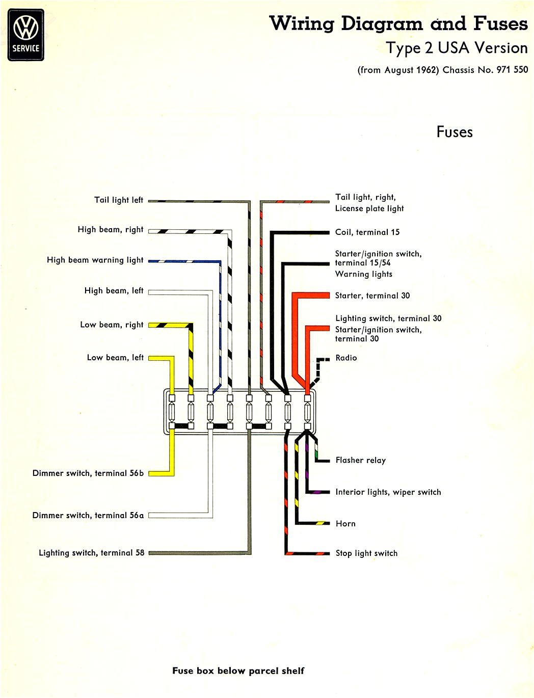 1972 Vw Bus Wiring Diagram thesamba Com Type 2 Wiring Diagrams 1972 Vw Bus Wiring Diagram thesamba Com Type 2 Wiring Diagrams