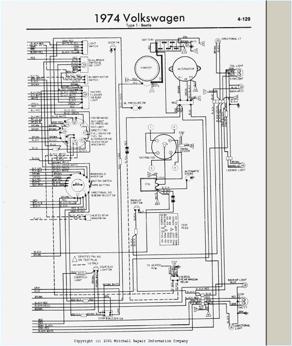 1974 Volkswagen Super Beetle Wiring Diagrams 99 Vw Bug Wiring Diagrams Manual E Book