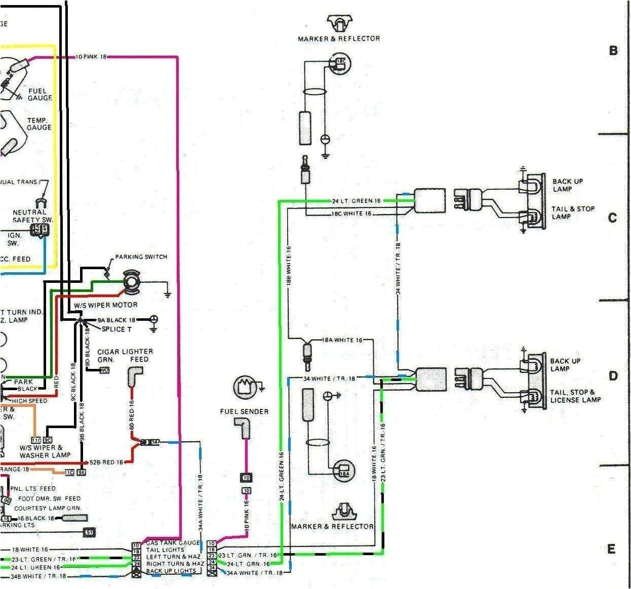 1979 Jeep Cj7 Wiring Diagram Jeep Cj7 Tail Light Wiring Wiring Diagram Img