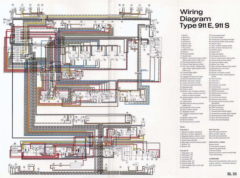 1987 Porsche 911 Wiring Diagram 69 Porsche 911 Wiring Wiring Diagram