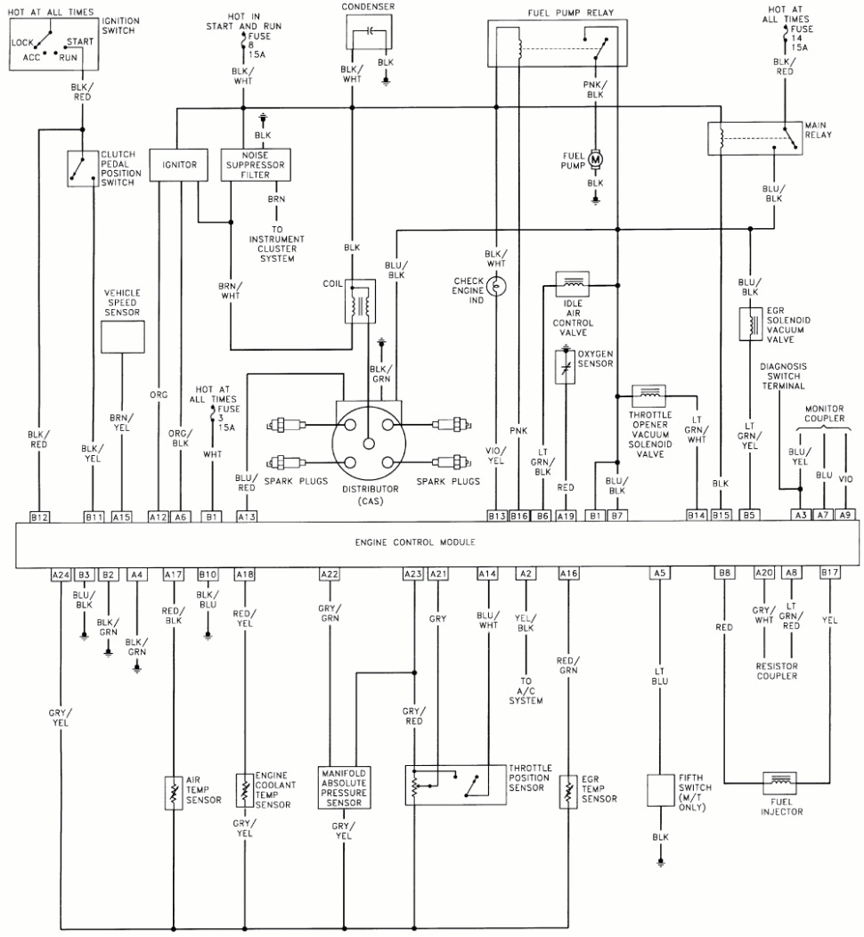 1988 Suzuki Samurai Wiring Diagram 1994 Suzuki Samurai Transmission Diagram Wiring Schematic Wiring