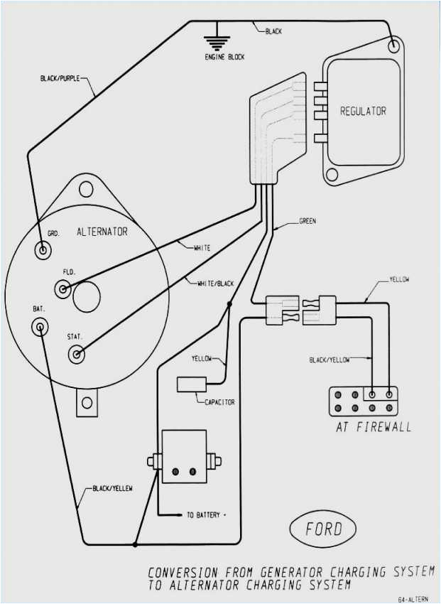 1990 ford Alternator Wiring Diagram 1977 ford Generator Wiring Diagrams Wiring Diagrams Recent
