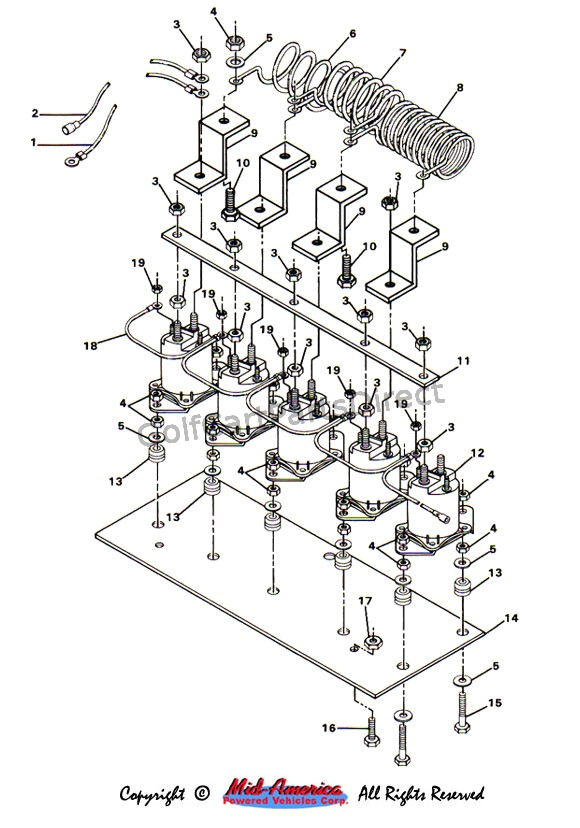 1991 Club Car Wiring Diagram 1984 1991 Club Car Ds Electric Golfcartpartsdirect