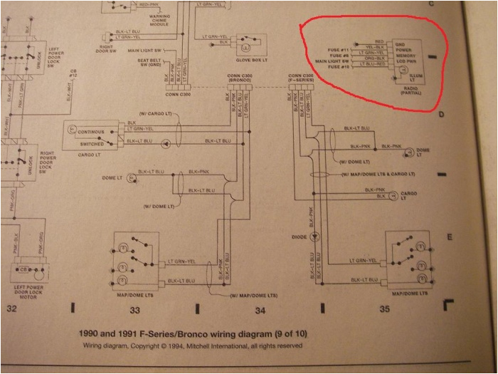 1991 ford F150 Wiring Diagram 91 ford F 150 Wiring Diagram Wiring Diagram Article