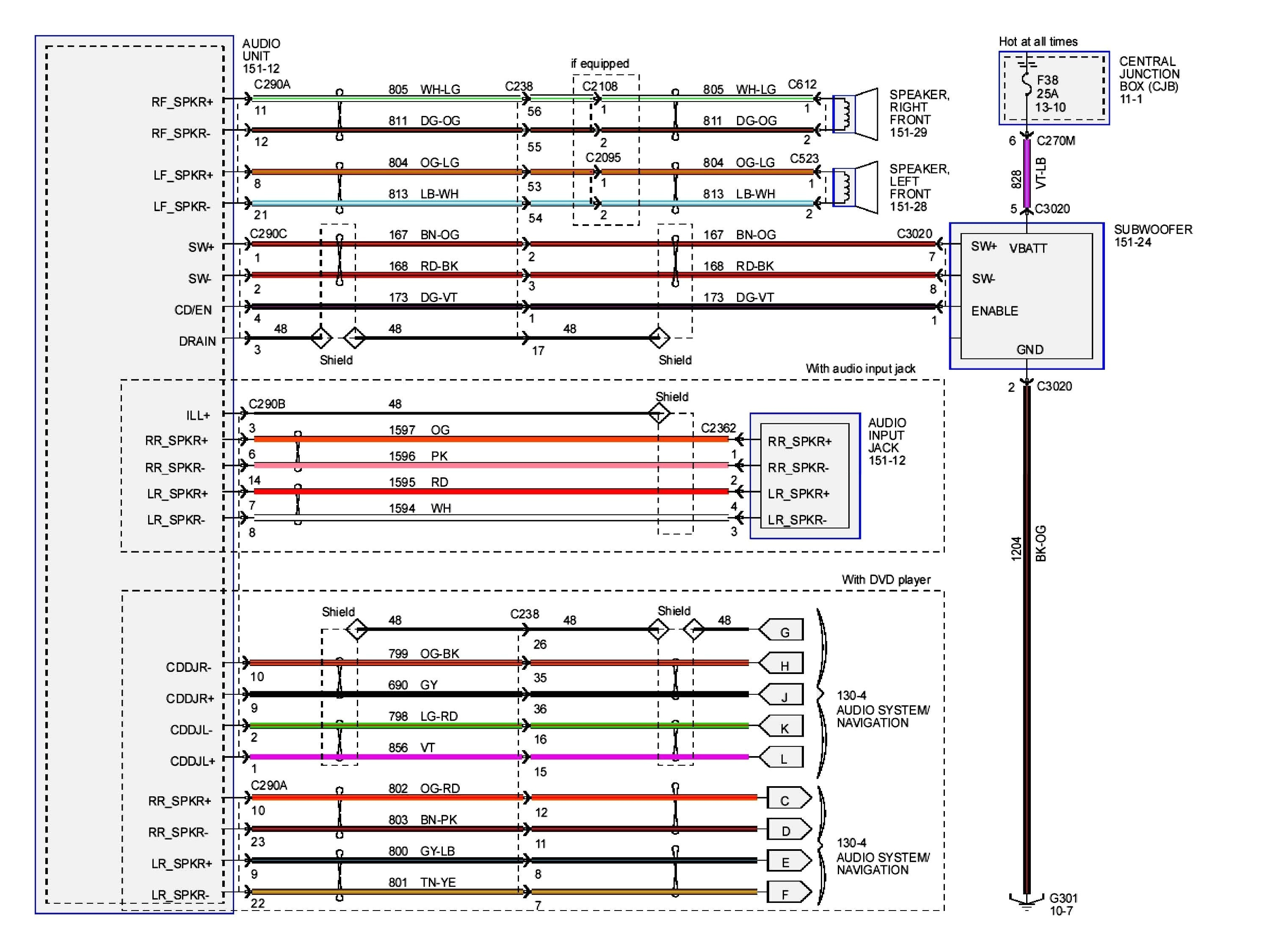 1995 ford F150 Radio Wiring Diagram 2007 F150 Radio Wiring Diagram Wiring Diagrams Terms