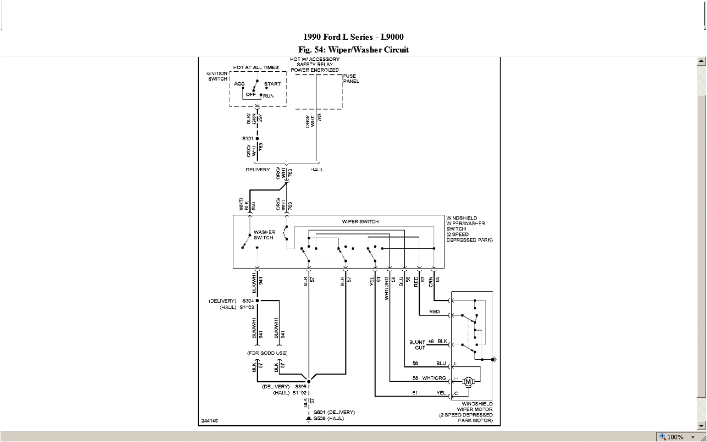 1995 ford L8000 Wiring Diagram 1982 ford L8000 Wiring Diagram Wiring Diagram Blog