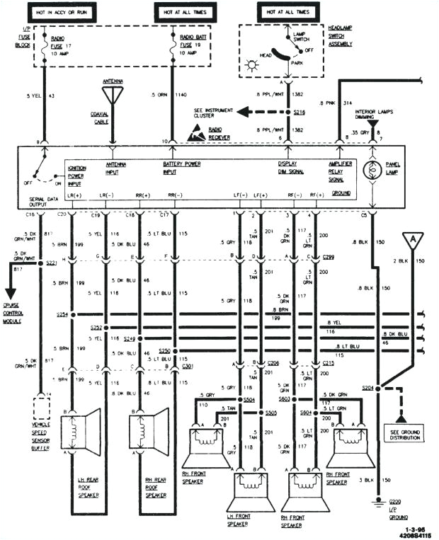 1995 Gmc Sierra Stereo Wiring Diagram Wiring Diagram Needed for 1995 520 Wiring Diagram Show