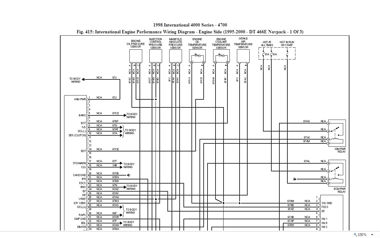 1995 International 4700 Wiring Diagram 1995 International Wiring Diagram Wiring Diagram Expert