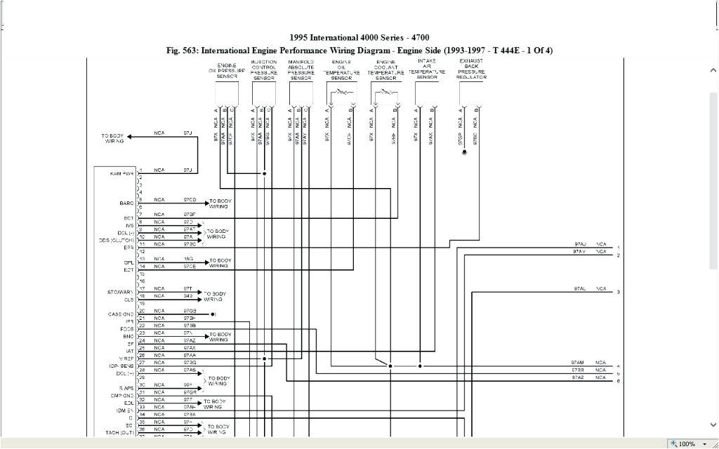 1995 International 4700 Wiring Diagram International Turn Signal Wiring Diagram Data Wiring Diagram