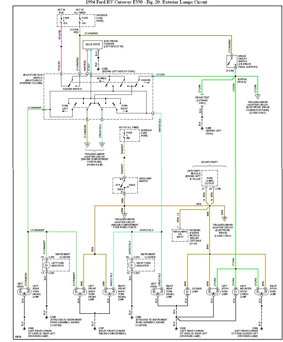 1996 Fleetwood Bounder Wiring Diagram 1990 Fleetwood southwind Wiring Diagram Turn Signal Wiring Diagram