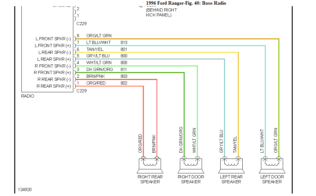 1996 ford Explorer Eddie Bauer Radio Wiring Diagram 96 ford Ranger Wiring Color Code Wiring Diagram 1996 ford Explorer Eddie Bauer Radio Wiring Diagram 96 ford Ranger Wiring Color Code Wiring Diagram