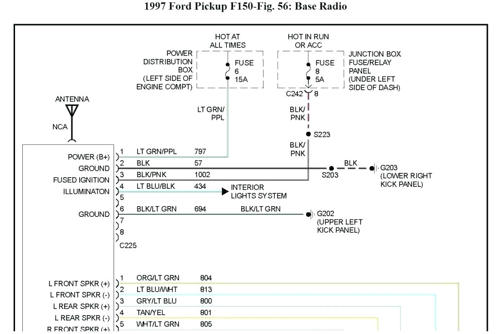 1996 ford F150 Radio Wiring Diagram 1997 F150 Radio Wiring Diagram Wiring Diagram for You 1996 ford F150 Radio Wiring Diagram 1997 F150 Radio Wiring Diagram Wiring Diagram for You