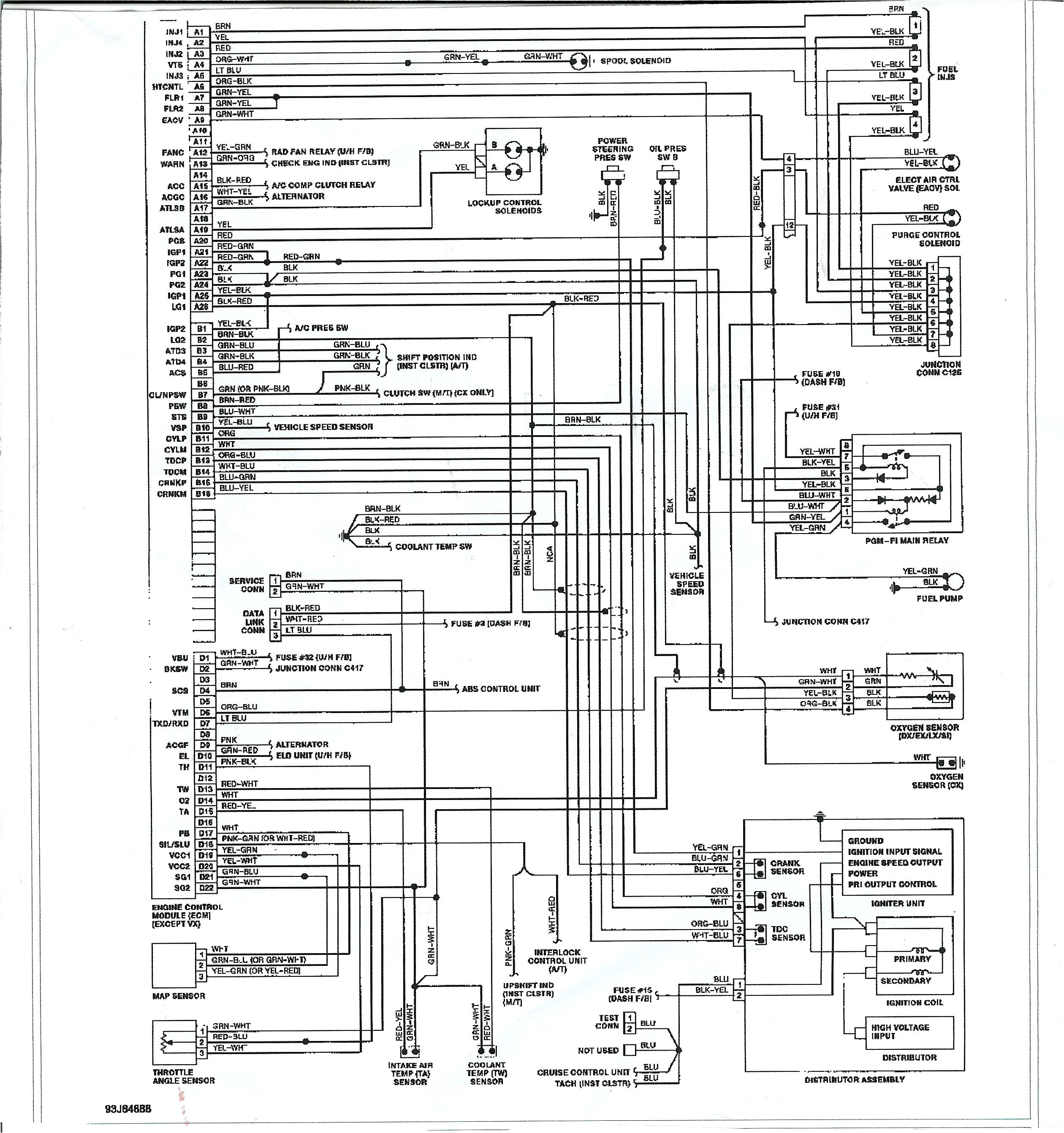 1998 Acura Integra Radio Wiring Diagram 2000 Acura Integra Wiring Diagram Wiring Diagrams Long