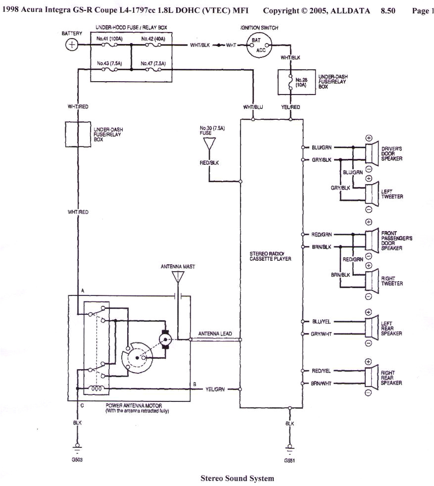 1998 Acura Integra Radio Wiring Diagram Integra Wire Diagram Wiring Diagram 1998 Acura Integra Radio Wiring Diagram Integra Wire Diagram Wiring Diagram