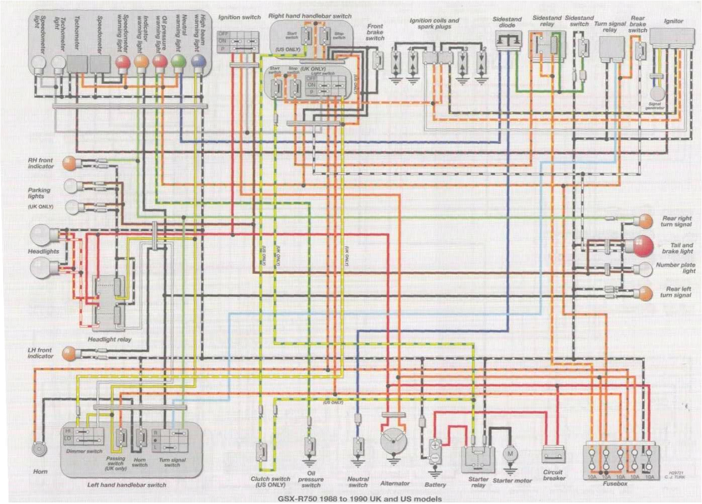 1998 Suzuki Gsxr 750 Wiring Diagram Gsxr 750 Wiring Diagram Additionally Arctic Cat 650 Wiring Diagram