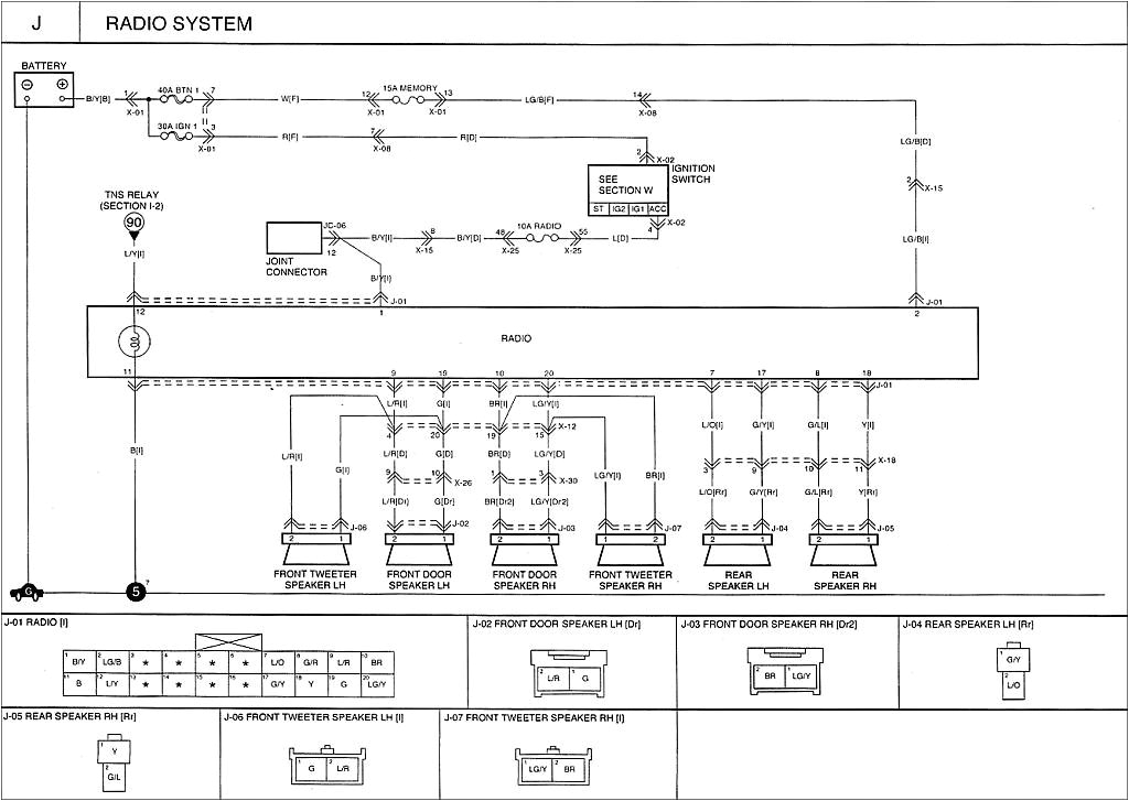 1999 Kia Sportage Radio Wiring Diagram 01 Kia Sportage Window Wiring Diagram Wiring Diagrams