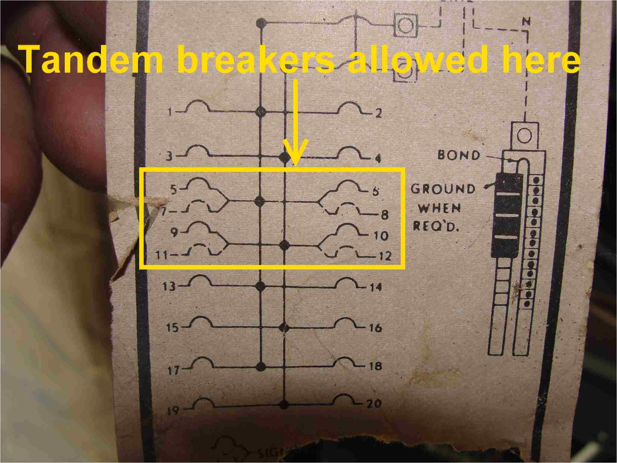 2 Pole Breaker Wiring Diagram How to Know when Tandem Circuit Breakers Can Be Used Aka Cheater 2 Pole Breaker Wiring Diagram How to Know when Tandem Circuit Breakers Can Be Used Aka Cheater