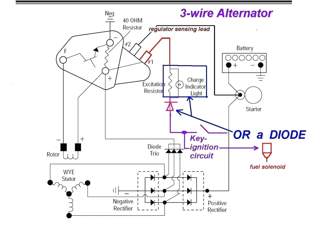 2 Wire Alternator Wiring Diagram 5 Wire Gm Alternator Wiring Wiring Diagram