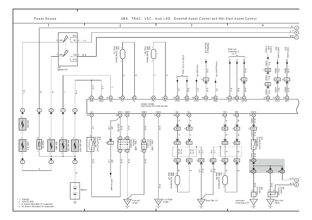 2001 toyota 4runner Wiring Diagram Repair Guides Overall Electrical Wiring Diagram 2006 Overall 2001 toyota 4runner Wiring Diagram Repair Guides Overall Electrical Wiring Diagram 2006 Overall