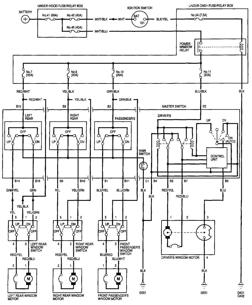 2002 Honda Crv Power Window Wiring Diagram Window Switch Wire Diagram 4 Wiring Diagram Article Review