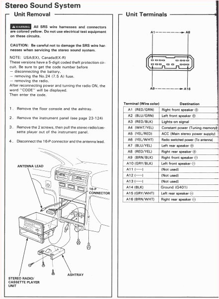 2003 Honda Accord Speaker Wire Diagram Honda Pilot Radio Wiring Harness Wiring Diagram Centre 2003 Honda Accord Speaker Wire Diagram Honda Pilot Radio Wiring Harness Wiring Diagram Centre