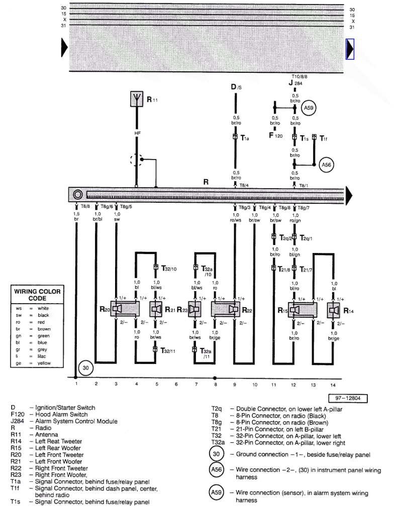 2004 Jetta Wiring Diagram Jetta Hood Wiring Diagram Wiring Diagram Inside