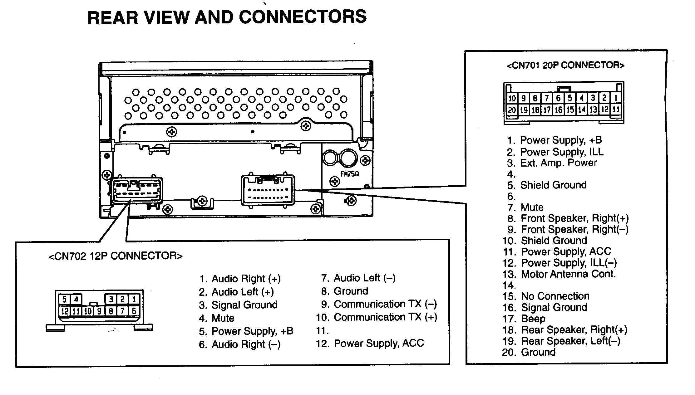 2004 Mazda 3 Stereo Wiring Diagram Peterbilt Radio Wiring Amp Wiring Diagram Name