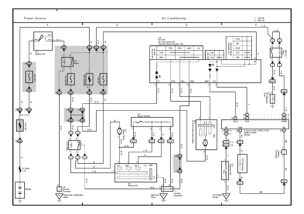 2005 Corolla Wiring Diagram Repair Guides Overall Electrical Wiring Diagram 2005 Overall
