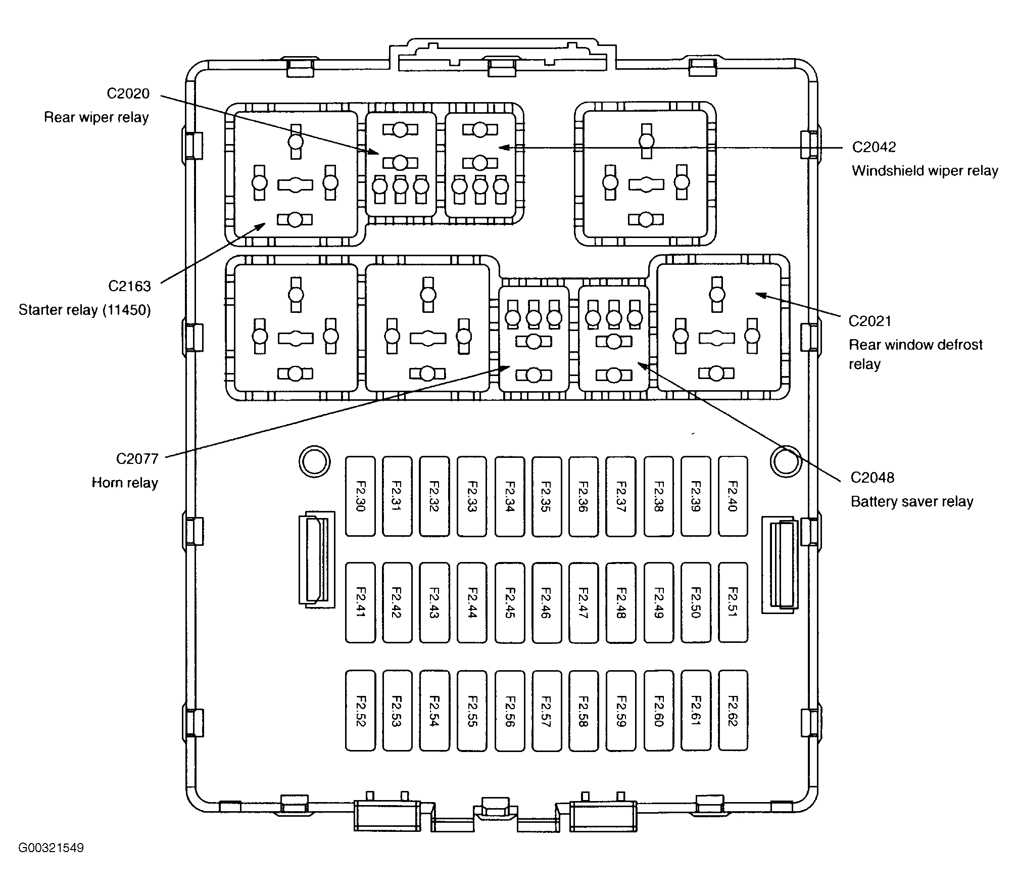 2005 ford Focus Wiring Diagram 2000 Focus Fuse Diagram Wiring Diagram Blog