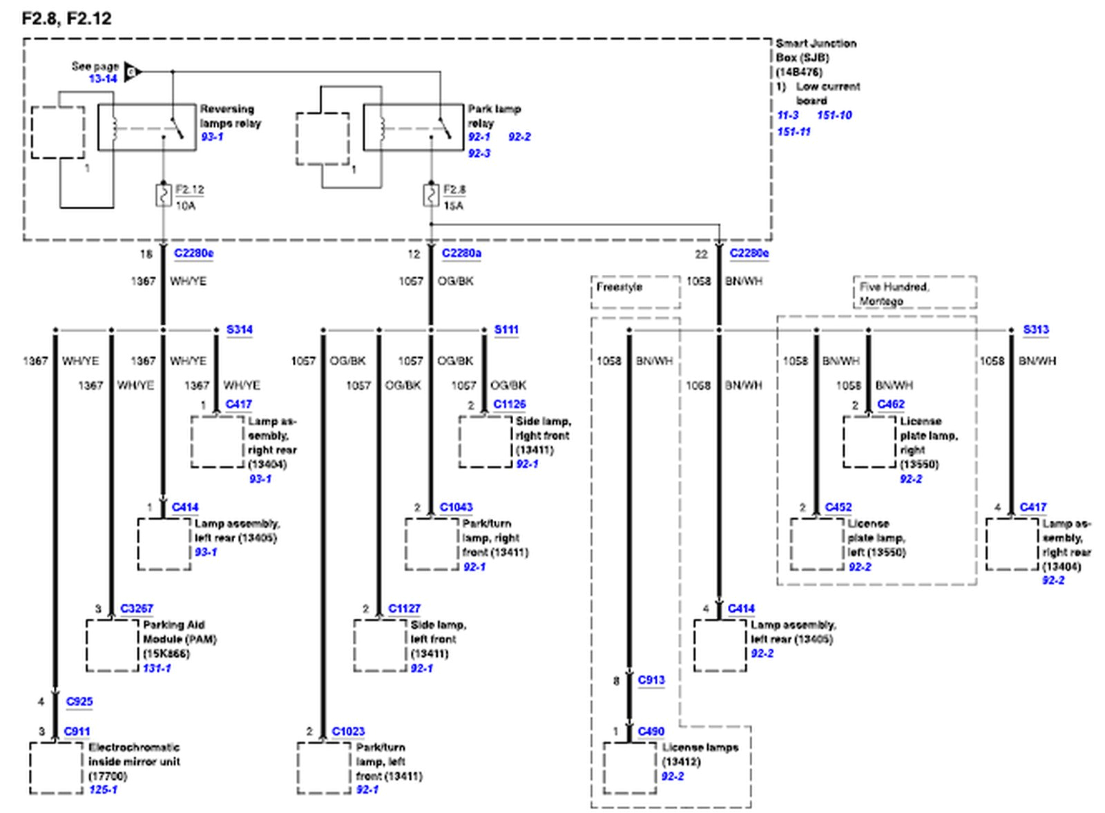 2005 ford Freestyle Radio Wiring Diagram ford Freestyle Wiring Diagram Wiring Diagram Sys 2005 ford Freestyle Radio Wiring Diagram ford Freestyle Wiring Diagram Wiring Diagram Sys