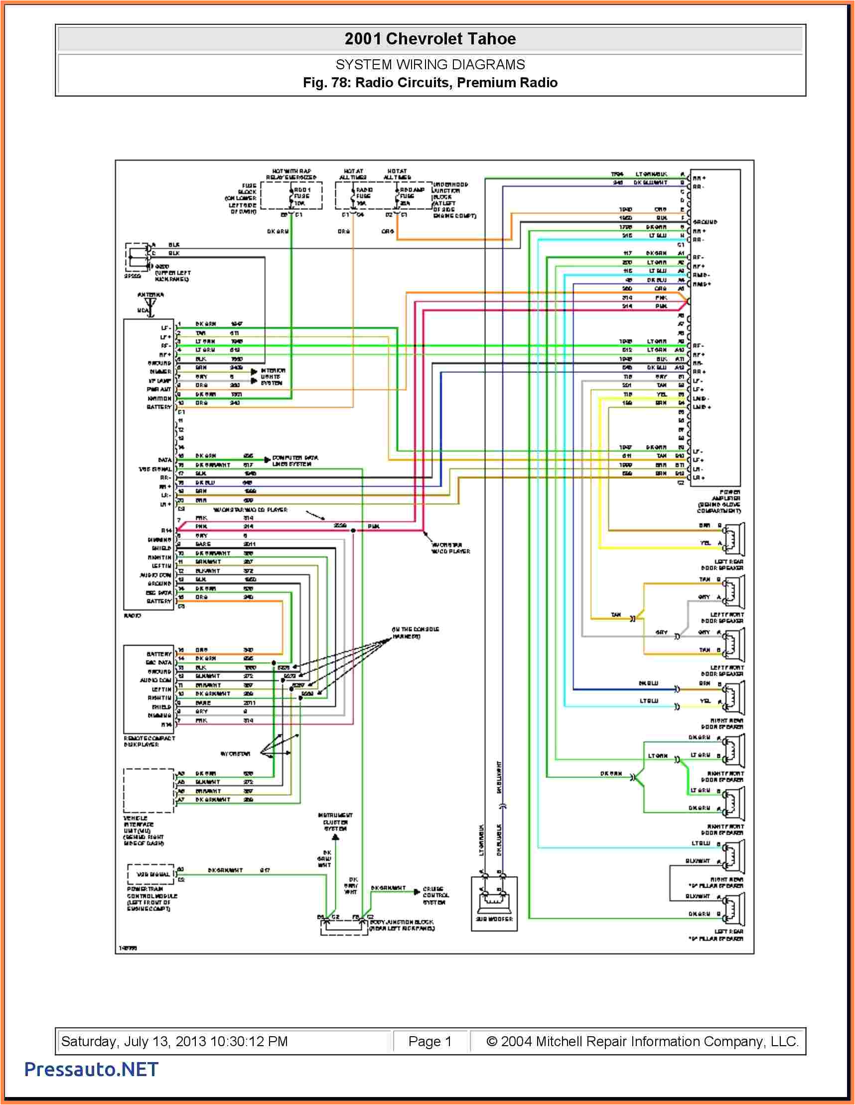 Chevrolet Silverado Wiring Diagram