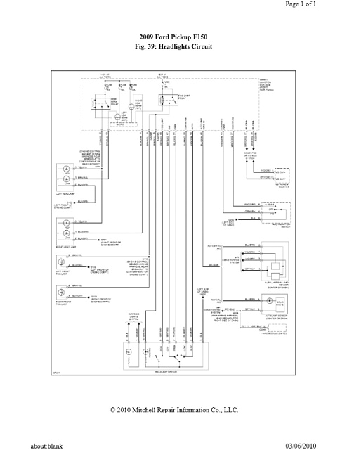 2006 F150 Headlight Wiring Diagram 2010 F150 Wiring Schematic Wiring Diagram for You