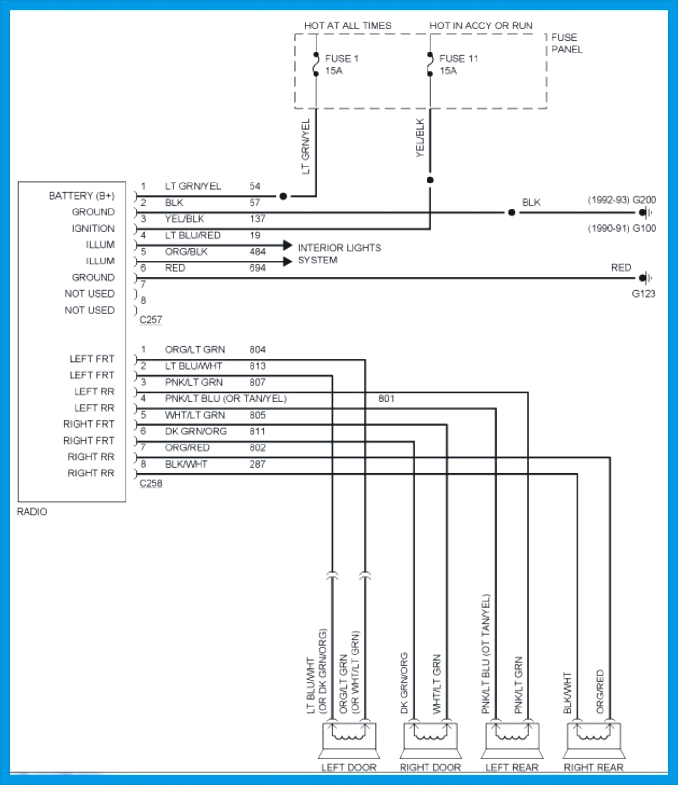 2006 ford F150 Radio Wiring Diagram 1991 ford F150 Stereo Wiring Diagram Wiring Diagram World 2006 ford F150 Radio Wiring Diagram 1991 ford F150 Stereo Wiring Diagram Wiring Diagram World