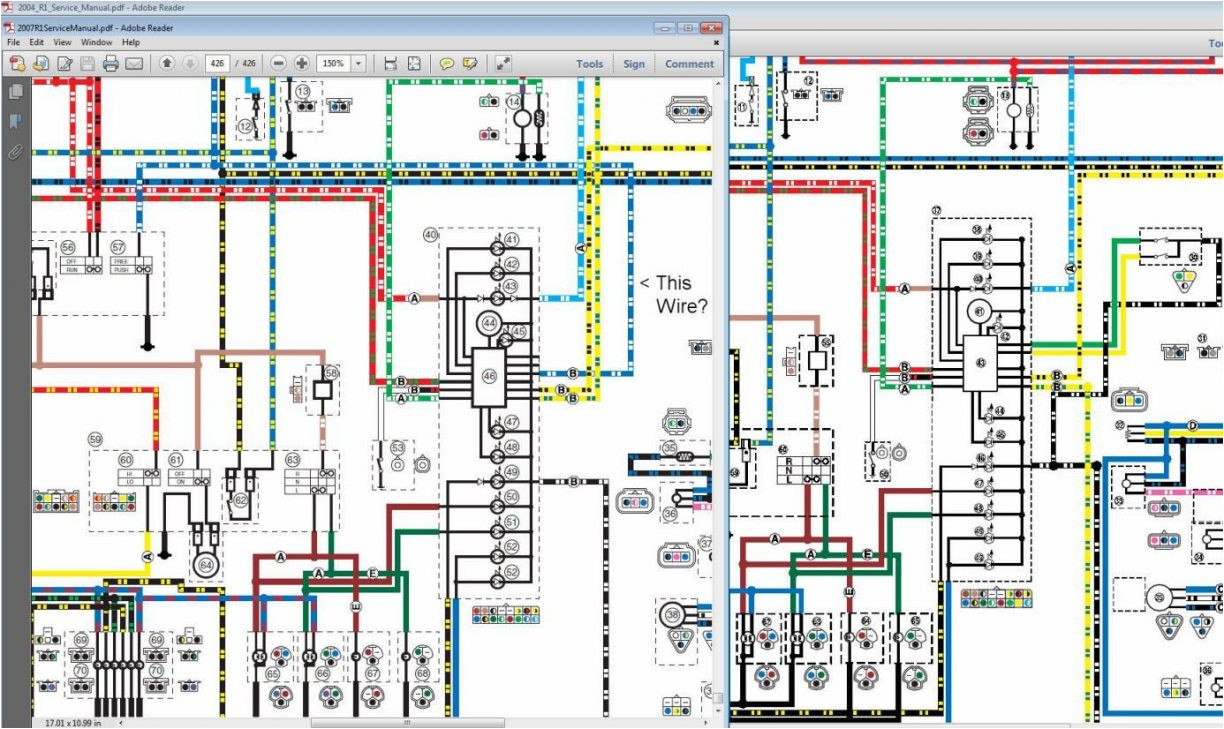 2009 R6 Wiring Diagram 2009 Yzf R1 Wiring Diagram Wiring Diagram List