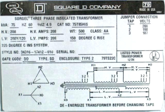 208 Volt Single Phase Wiring Diagram Step Up Transformer 208 to 480 Botsai Co