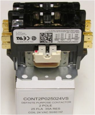 24 Volt Contactor Wiring Diagram Cont2p025024vs Goodman Air Conditioner Contactor 24 Volt Contactor Wiring Diagram Cont2p025024vs Goodman Air Conditioner Contactor