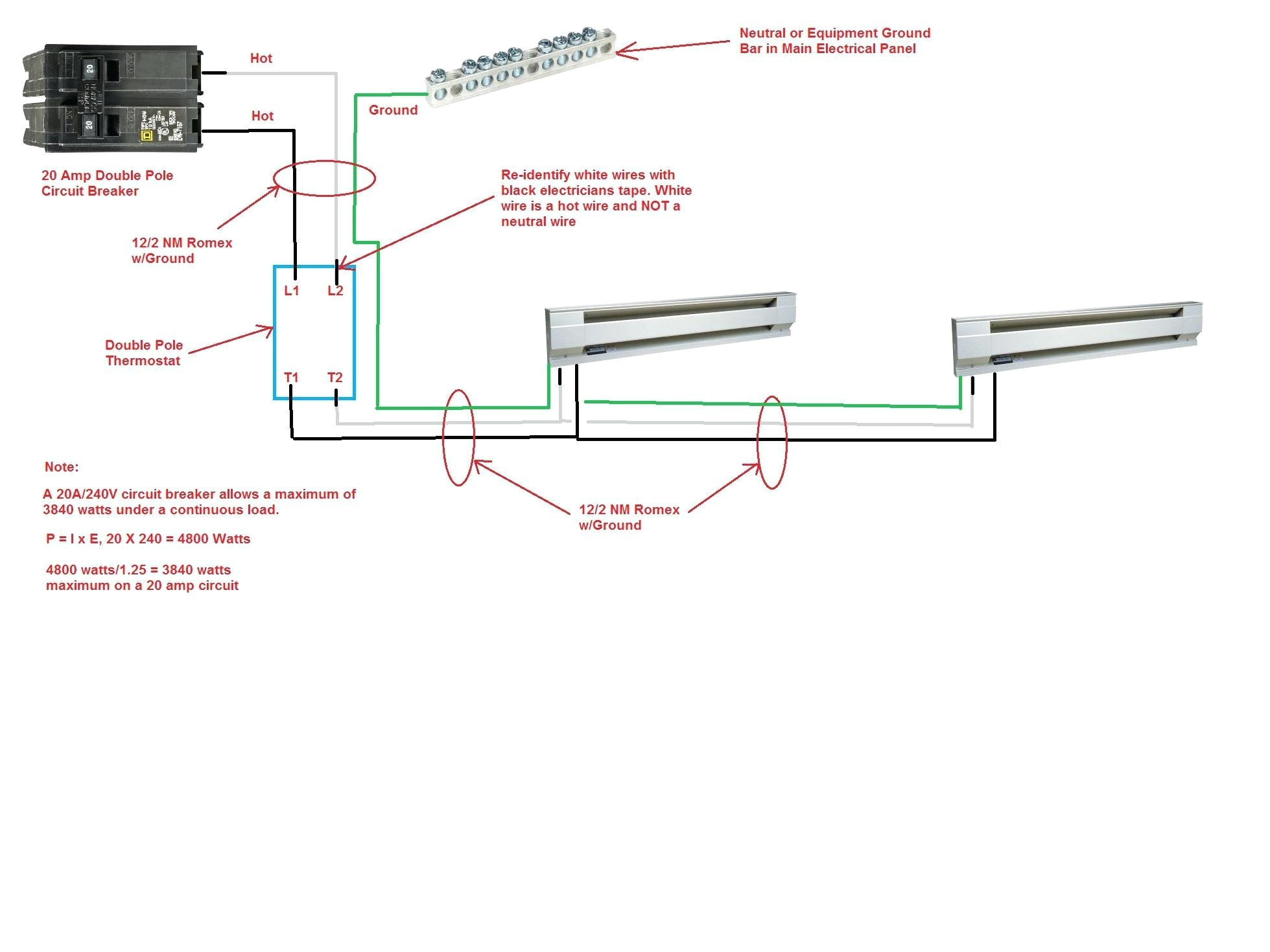 240 Volt Baseboard Heater Wiring Diagram Parallel Wiring Diagram for 240v Wiring Diagram Post 240 Volt Baseboard Heater Wiring Diagram Parallel Wiring Diagram for 240v Wiring Diagram Post