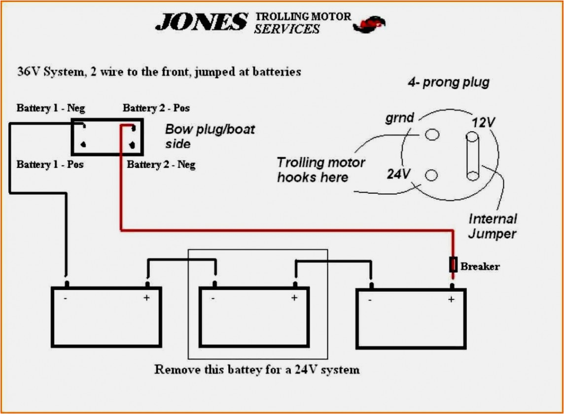 3 Battery Boat Wiring Diagram 4 Wire Trolling Motor Diagram Wire Management Wiring Diagram