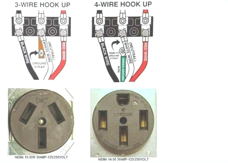 4 Wire Dryer Wiring Diagram 4 Prong Stove Cord Podzalog Info