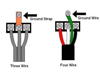 4 Wire Dryer Wiring Diagram Dryer Cord Installation Guide