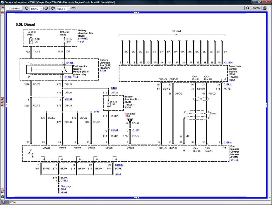 6.0 Powerstroke Injector Wiring Diagram ford 6 0 Wiring Diagram Wiring Diagrams Favorites 6.0 Powerstroke Injector Wiring Diagram ford 6 0 Wiring Diagram Wiring Diagrams Favorites