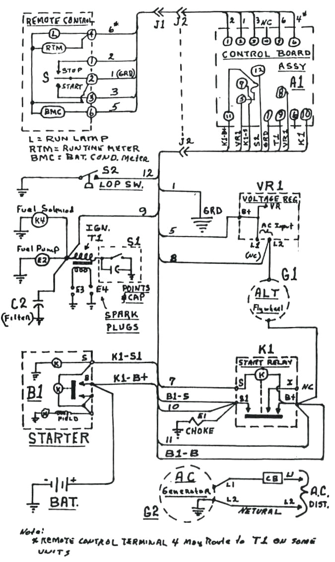 6.5 Onan Generator Wiring Diagram Wiring Diagram for Onan Genset 6 5 Wiring Diagram Basic