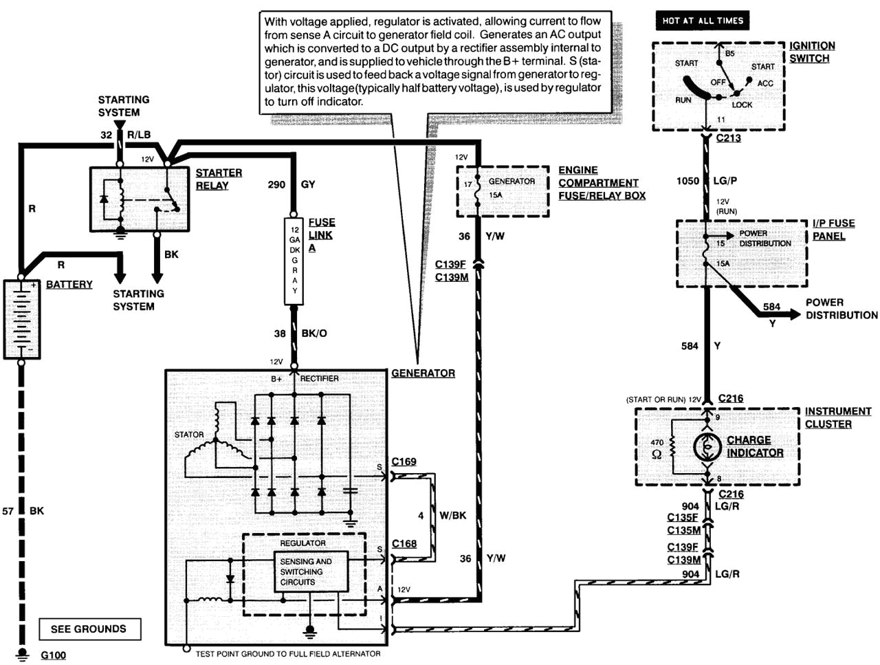 6g Alternator Wiring Diagram 2005 ford F350 Alternator Wiring Diagram Wiring Diagram