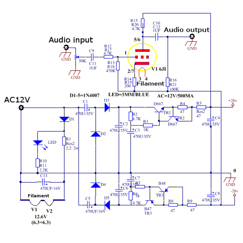 8 Bazooka Tube Wiring Diagram Ac 12v 1a 6j1 Wert Vorverstarker Tube Preamp Verstarkerplatine 8 Bazooka Tube Wiring Diagram Ac 12v 1a 6j1 Wert Vorverstarker Tube Preamp Verstarkerplatine