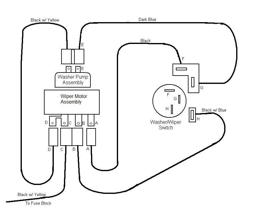 86 Chevy Wiper Motor Wiring Diagram Gm Windshield Wipers and solid State Timers Schematic Wiring